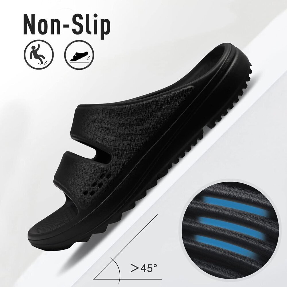 Orthopedic Foam Sandals Women Arch Support Recovery Slides Summer Water-Friendly - Picture 5 of 6